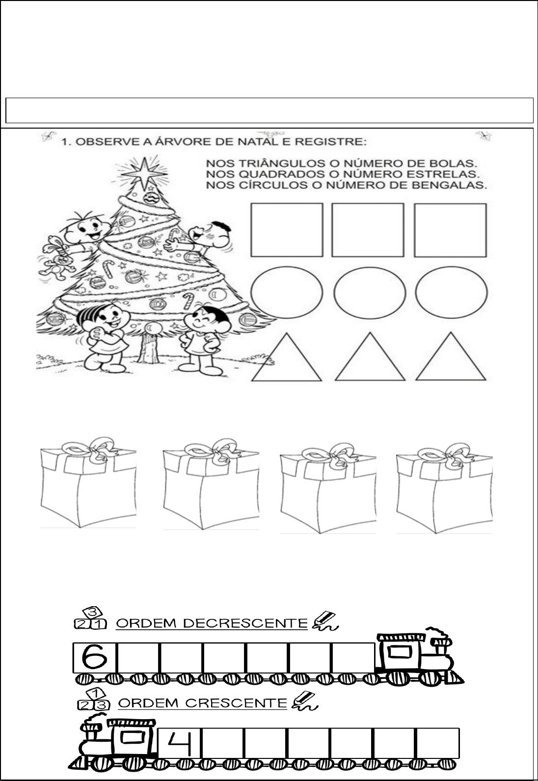 AVALIAÇÃO DE MATEMÁTICA 5º ANO - 4º BIMESTRE - Atividades para a Educação  Infantil - Cantinho do Saber