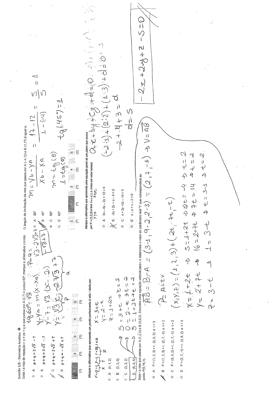 Apol 3 Ga Geometria Analítica 4546