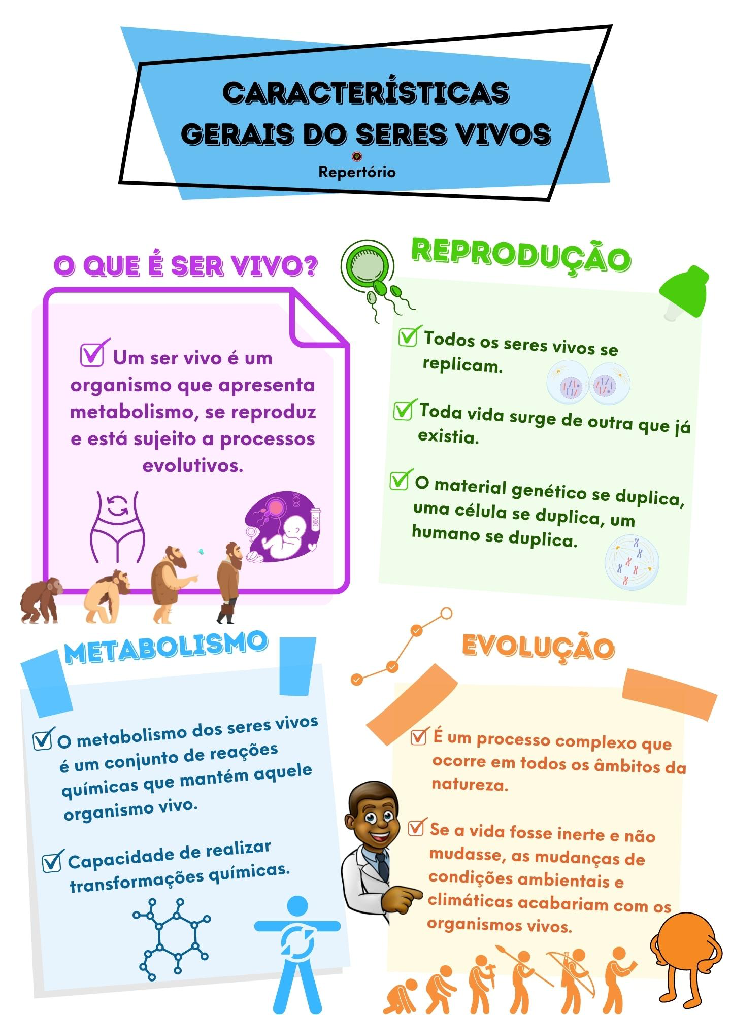 Caracteristicas Dos Seres Vivos Caracteristicas Dos