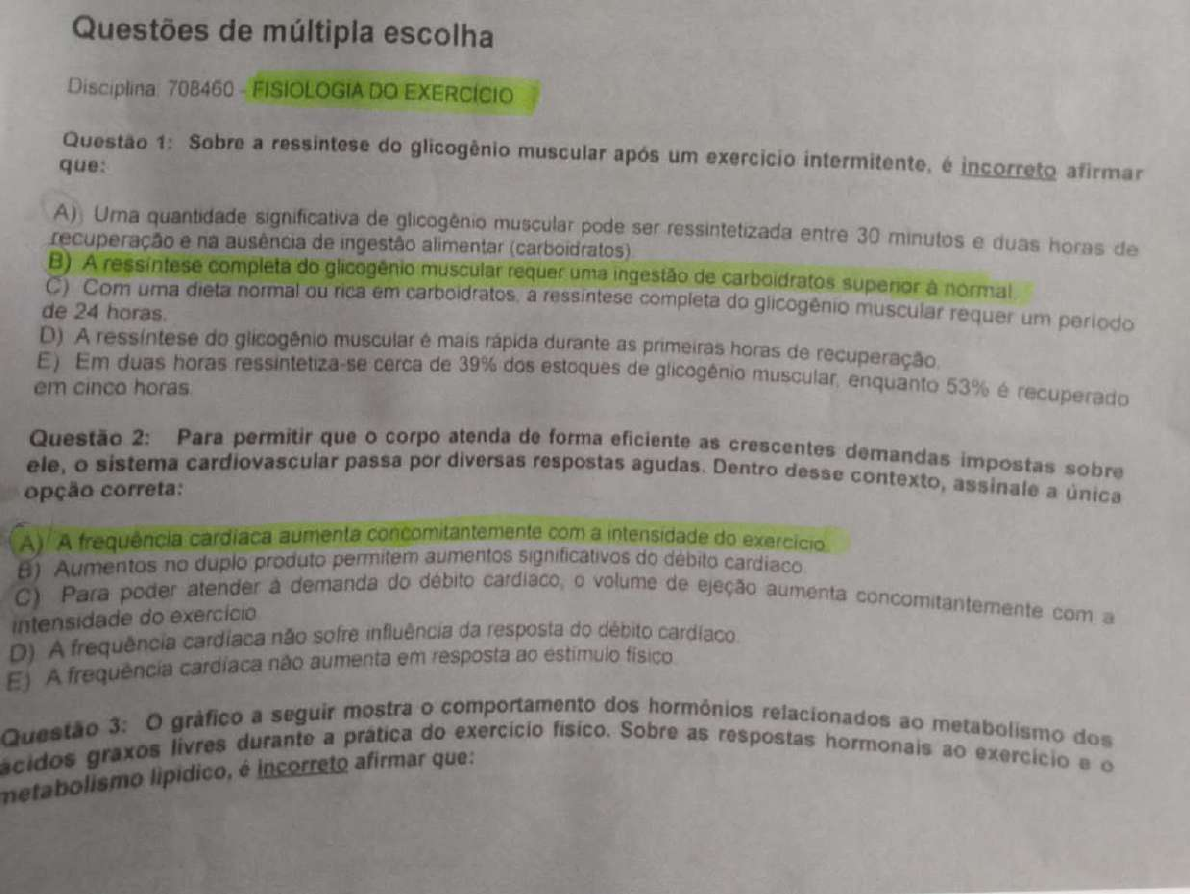 Fisiologia - Fisiologia Do Exercício