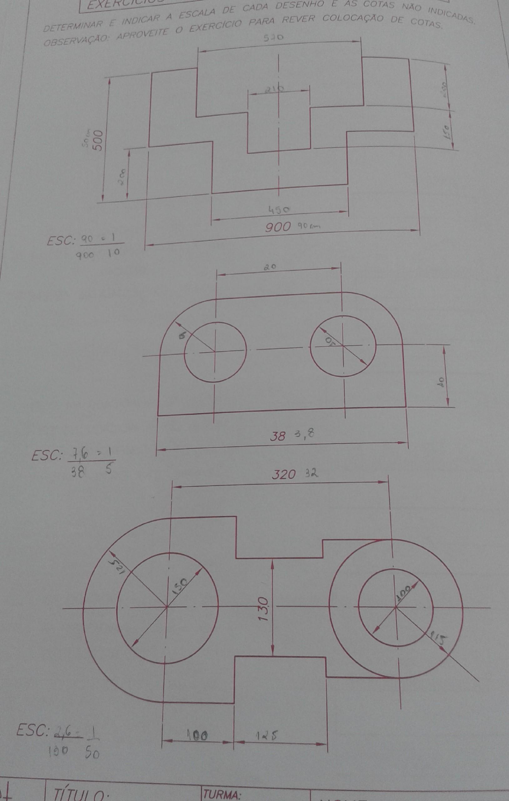 Exercicios De Desenho Tecnico Com Respostas Yalearn 2877