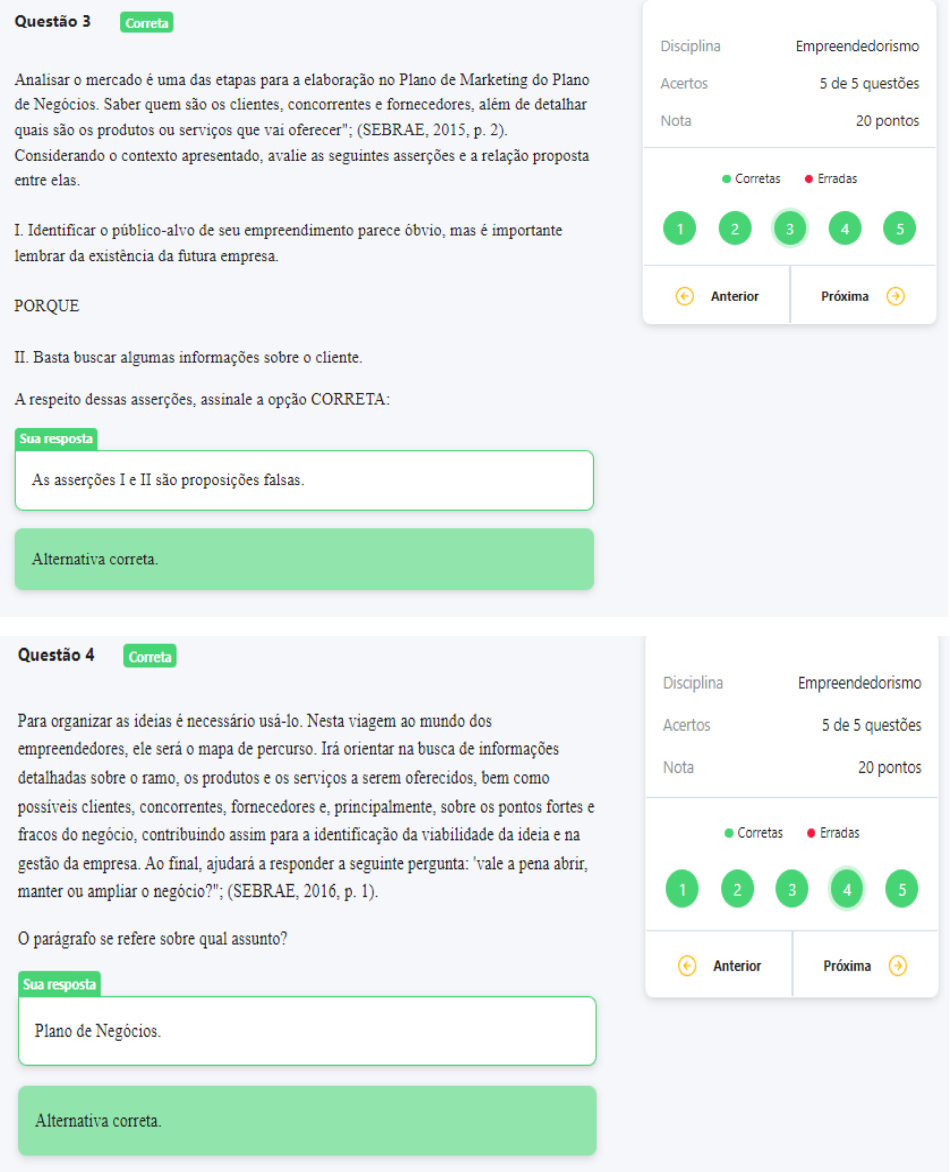 Exercício Unidade 3 - Ampli Empreendedorismo - Empreendedorismo