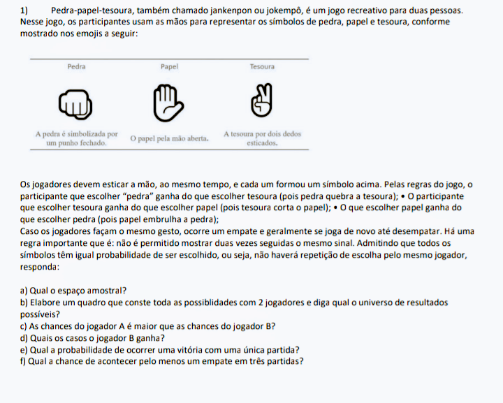 Matemáticos mostram como vencer no pedra-papel-tesoura