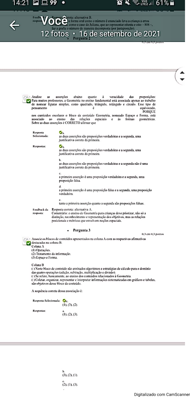 Metodologia E Prática Do Ensino Da Matemática E Ciências - Pedagogia