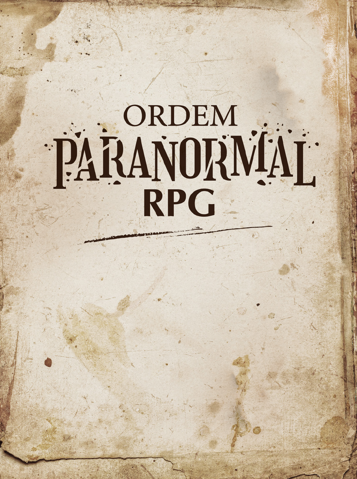 Ordem Paranormal 0 7v - Artes Visuais, História e Sociedade