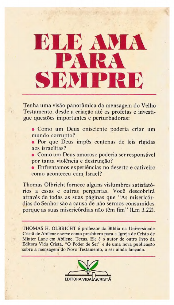 A origem de Javé o Deus de Israel e seu nome - Livraria Evangélica