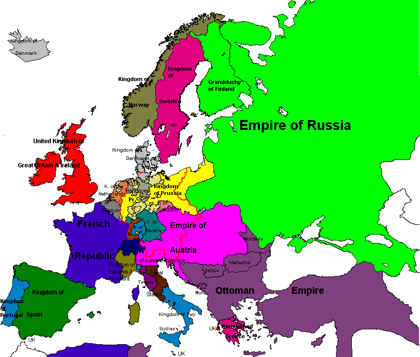 Europa 1850 Forma o Do Sistema Internacional