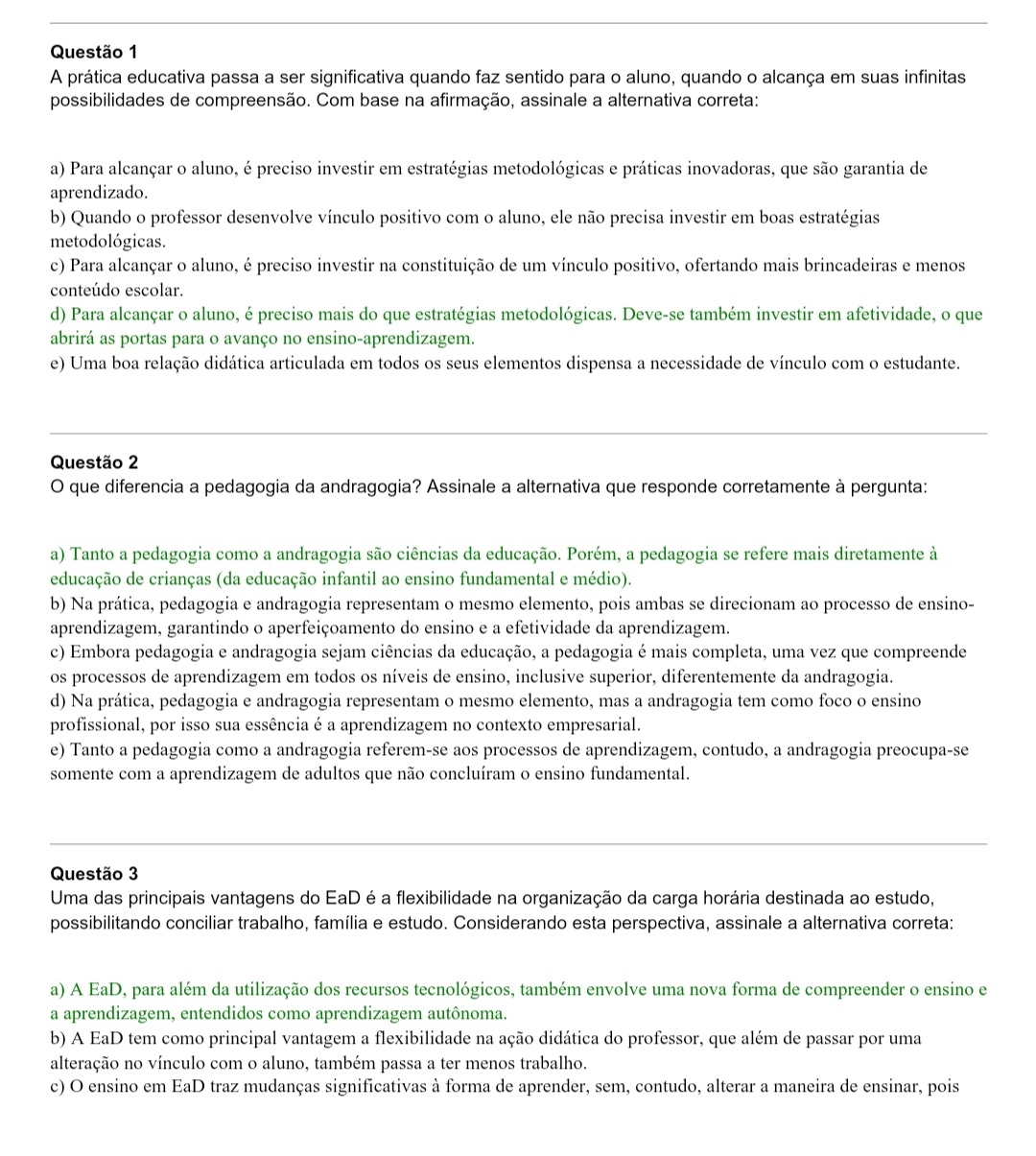 Unifacvest - Fundamentos Da Açao Pedagogica