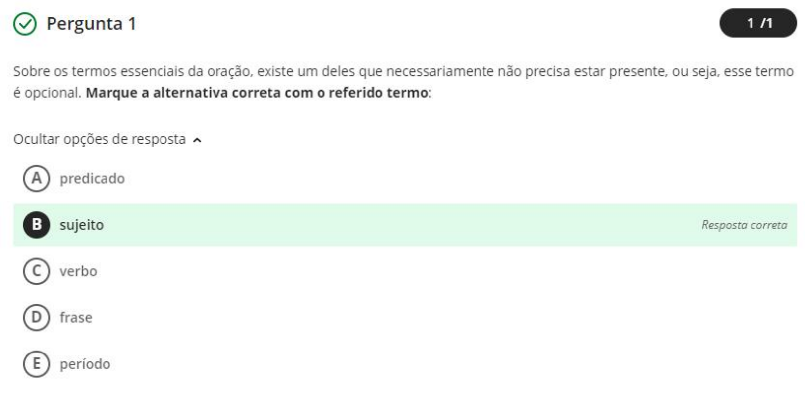 AOL4 - SINTAXE DO PORTUGUÊS UNIDADE IV - Sintaxe Do Português