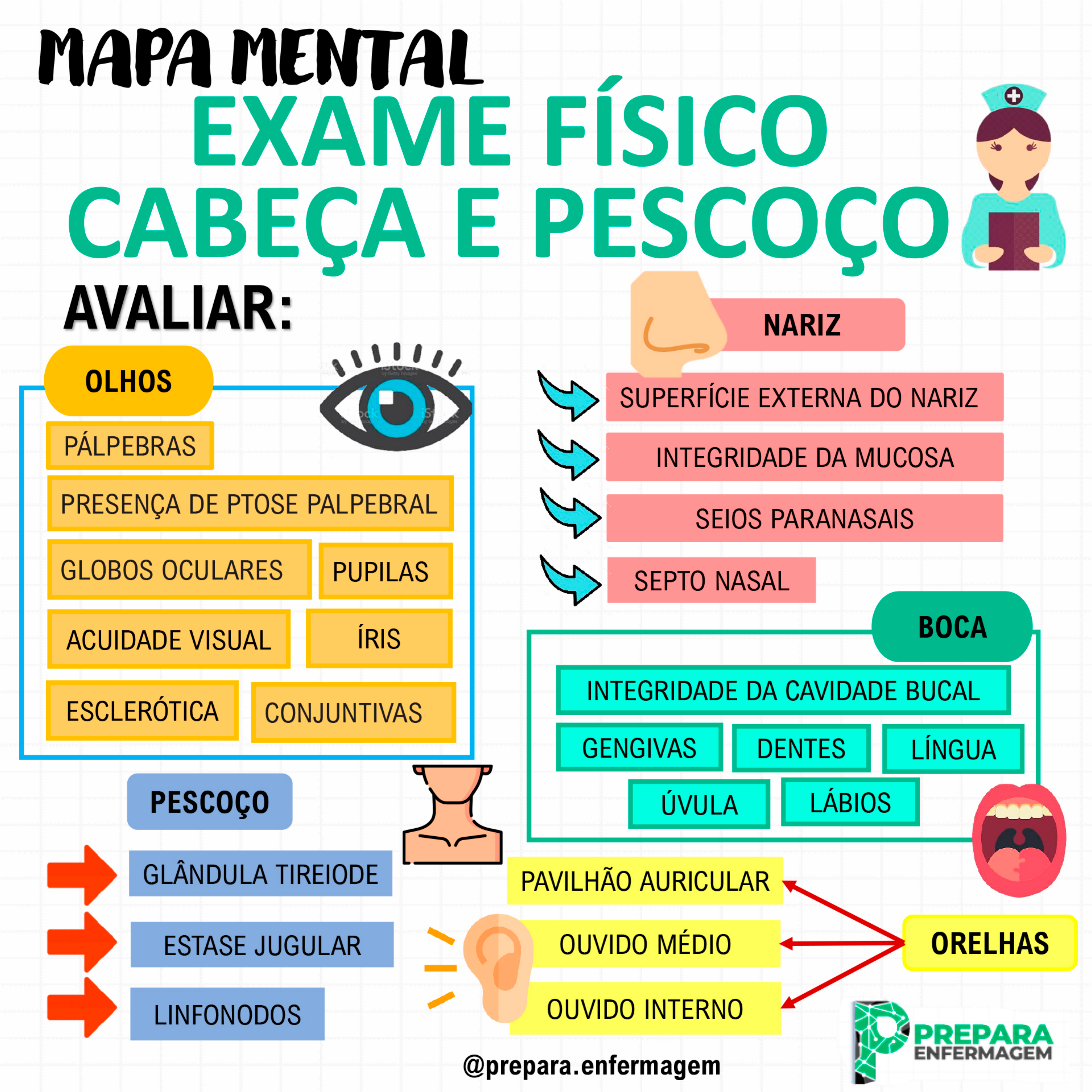 Exame Físico Cabeça e Pescoço