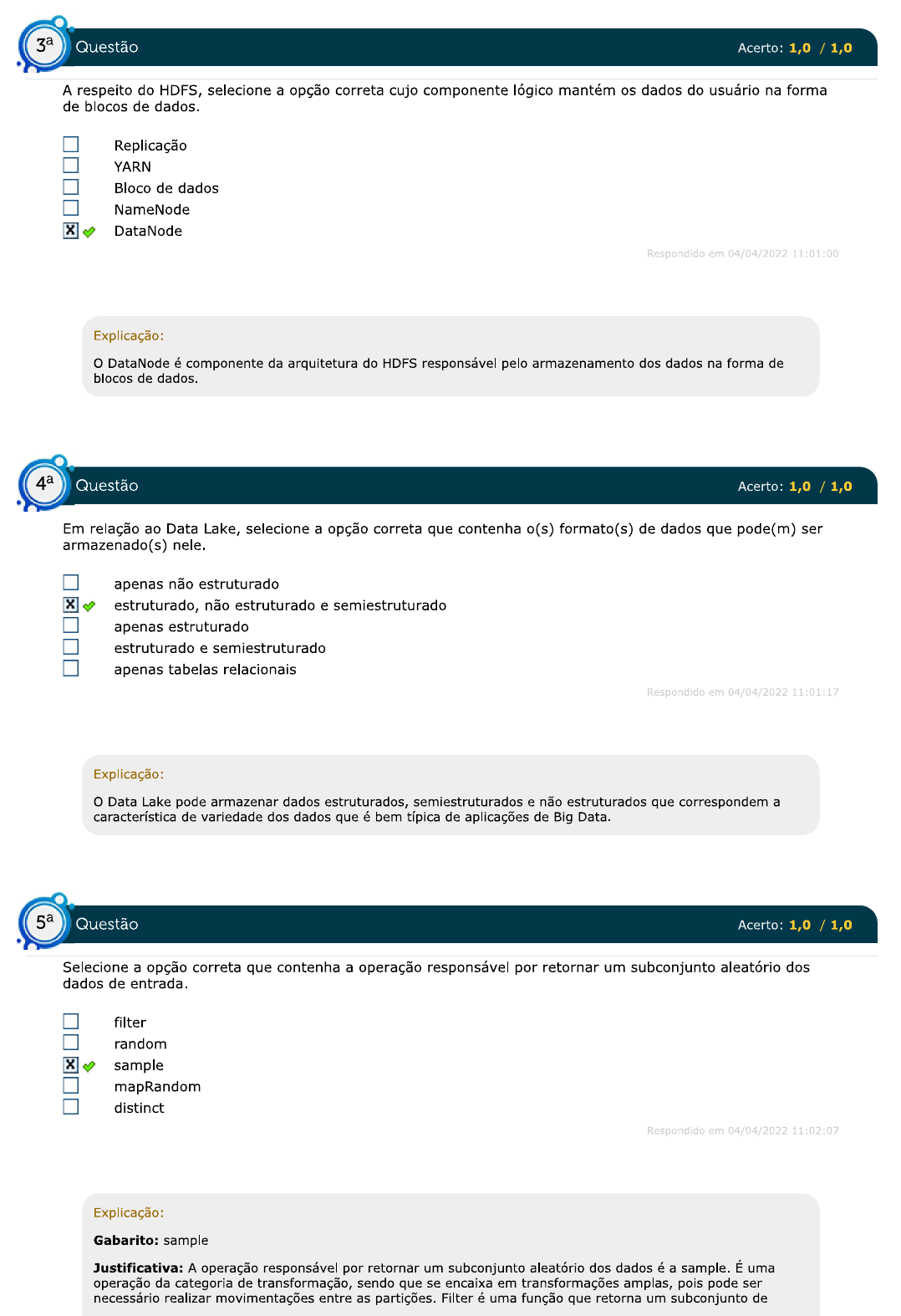 TÓPICOS DE BIG DATA EM PYTHON SIMULADO AV1 - Big Data