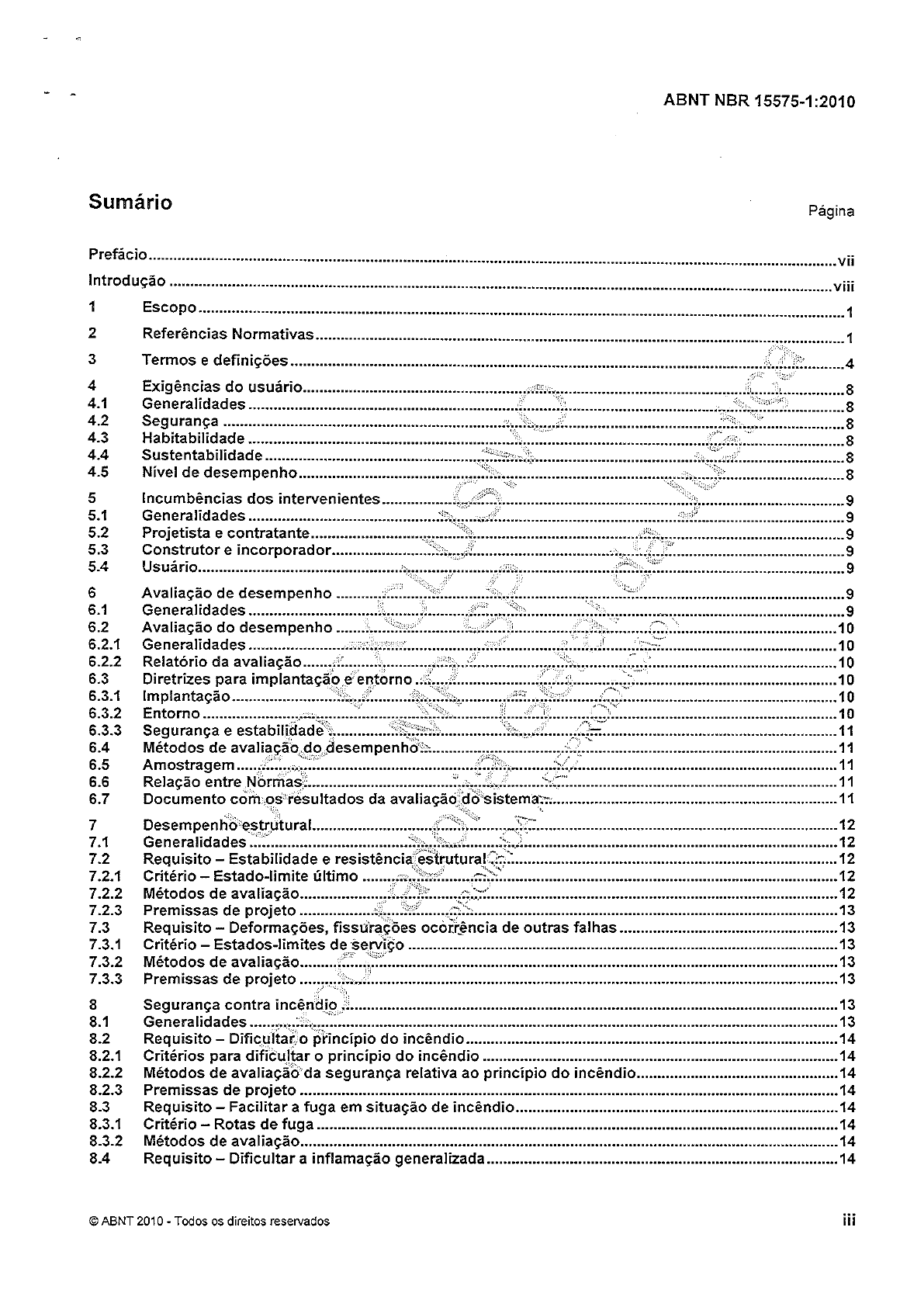 Abnt Nbr 15575 1 Edificios Habitacionais De Ate Cinco Pavimentos Desempenho Parte 1 Requisitos 0148