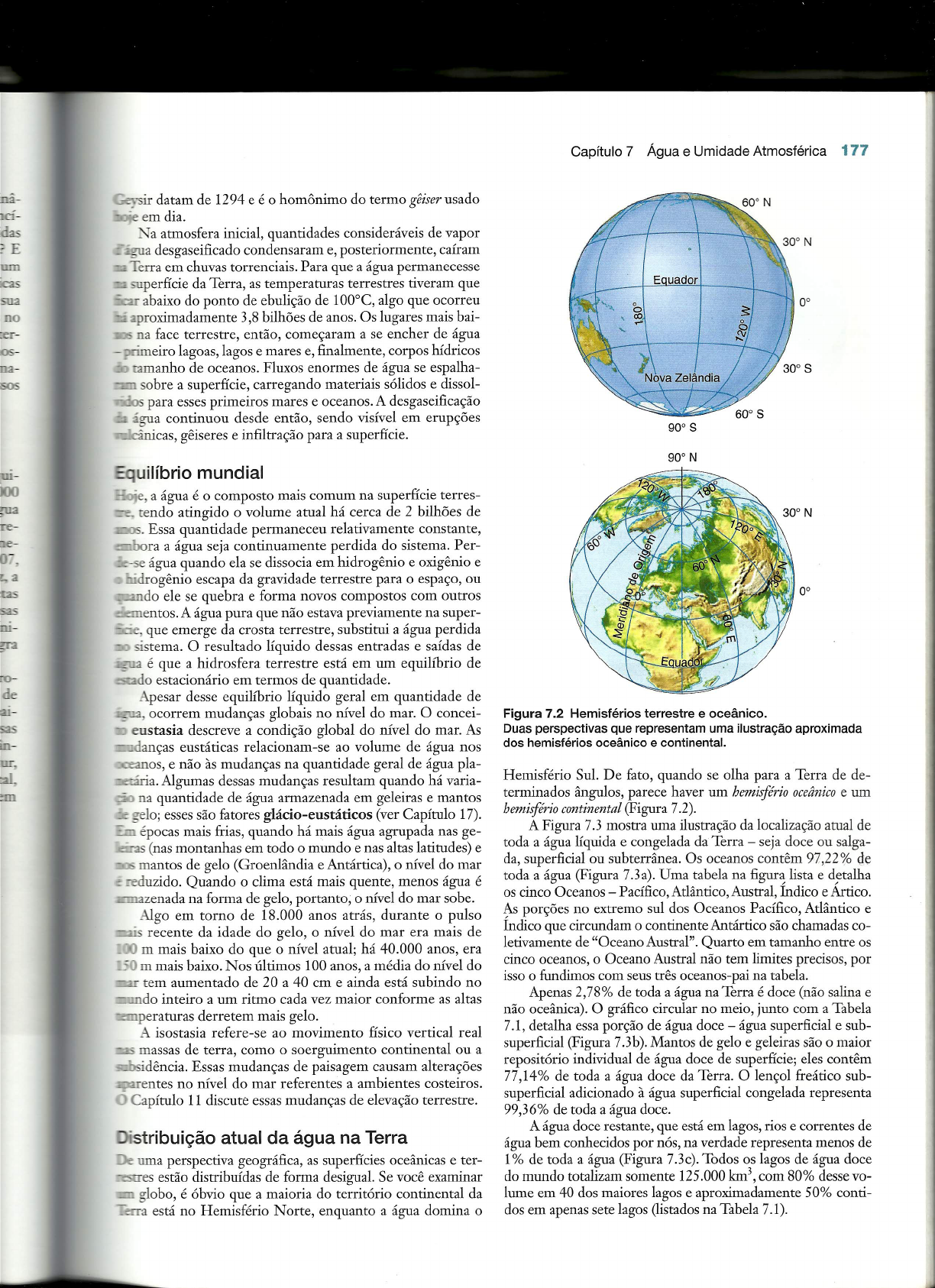 Cap 7 Geossistemas Uma Introdução à Geografia Física Robert W Christopherson 7 Ed 2012