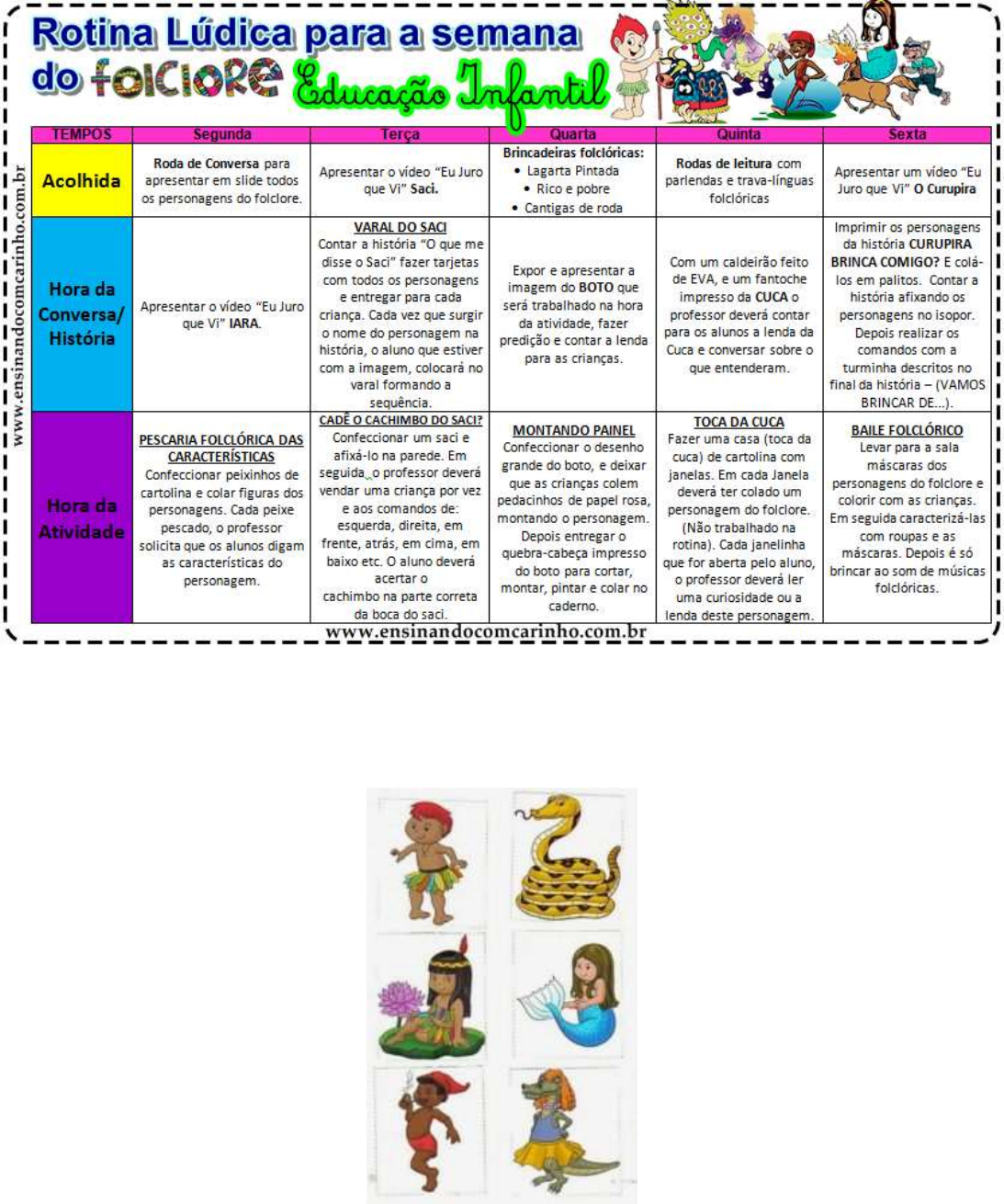Grátis: PROJETOS - FOLCLORE - CLUBE PEDAGÓGICO NM - Material Claro e  Objetivo em PDF para Estudo Rápido