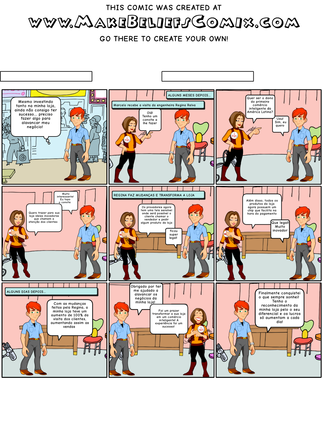 Blinking a Book - Create Your Own Comic Strips Online with MakeBeliefsComix