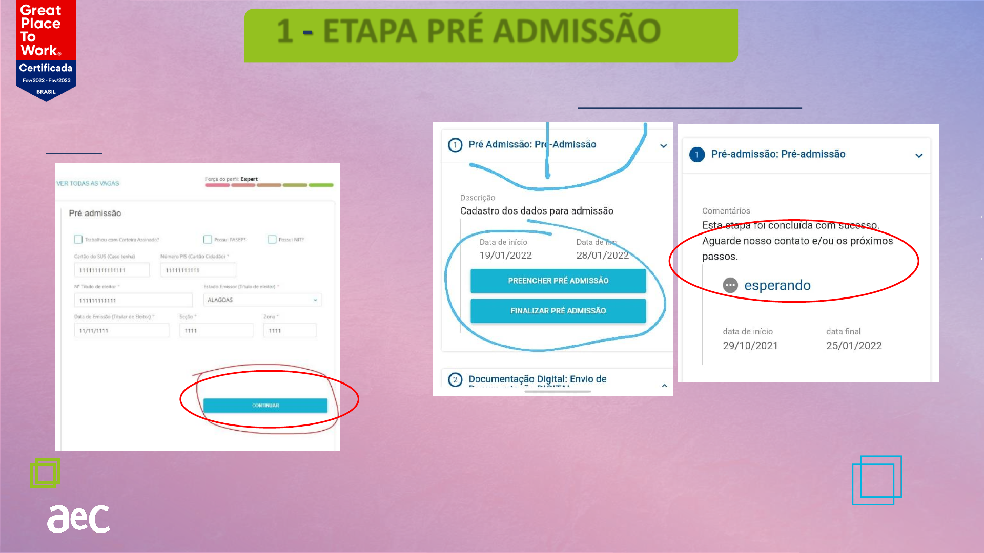 01 TUTORIAL DOCUMENTAÇÃO 2023 - AEC - MAIO - Patologia I