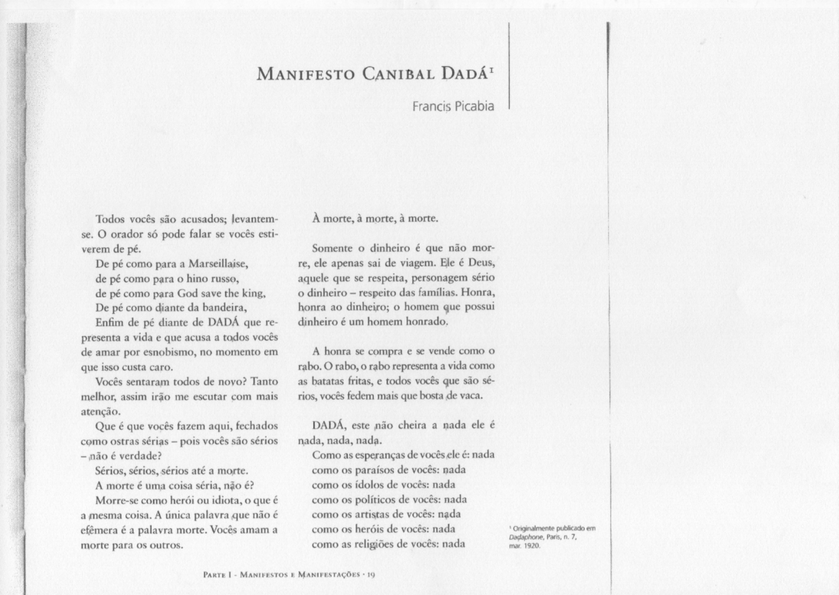 Manifesto Canibal