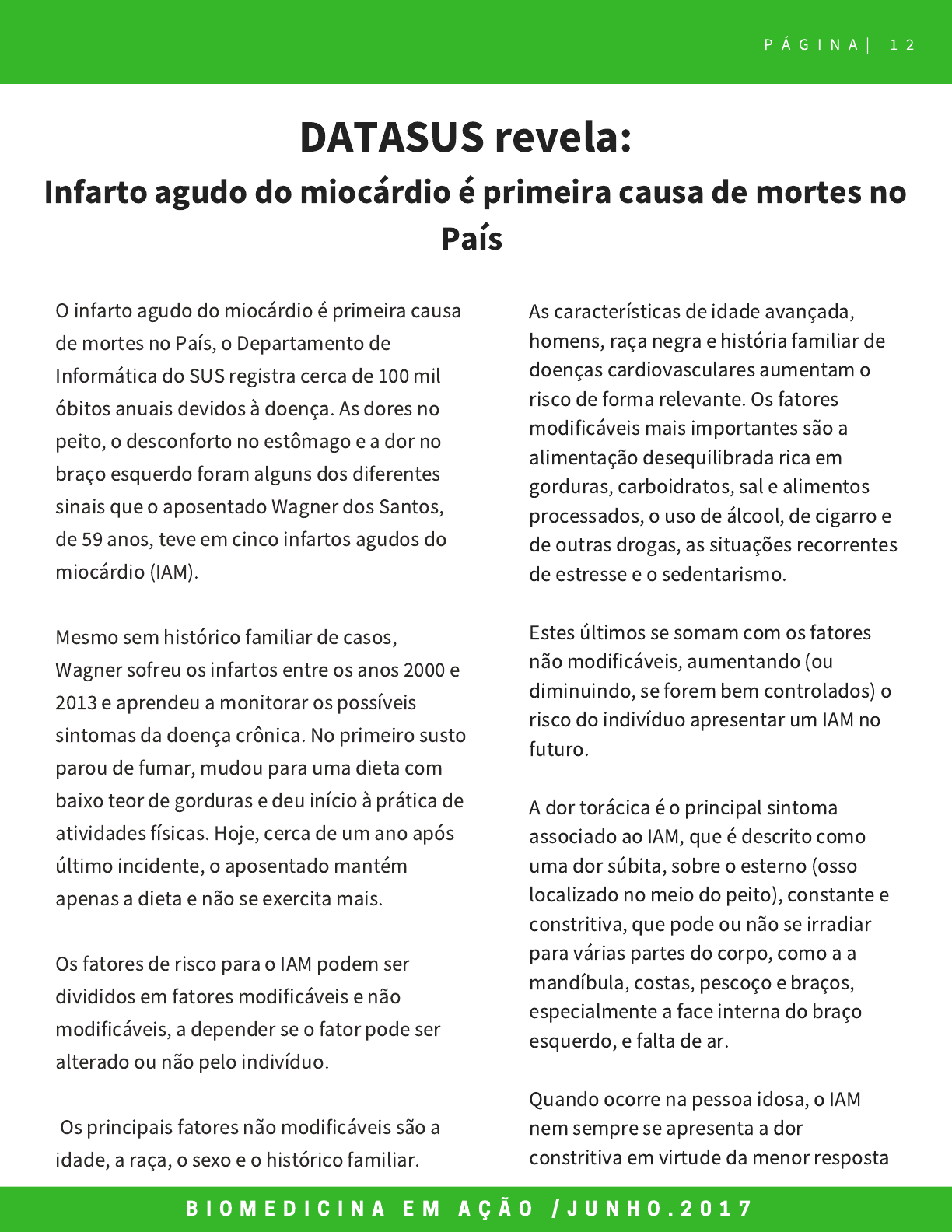 Grátis: Revista Biomedicina em Ação - Conhecimento e Entretenimento -  Material Claro e Objetivo em PDF para Estudo Rápido