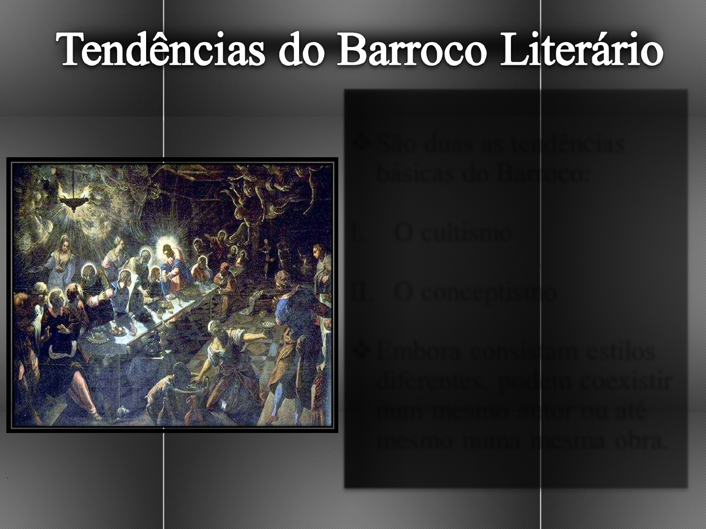 Conceptismo E Cultismo O Poema Foi Escrito Durante O Barroco