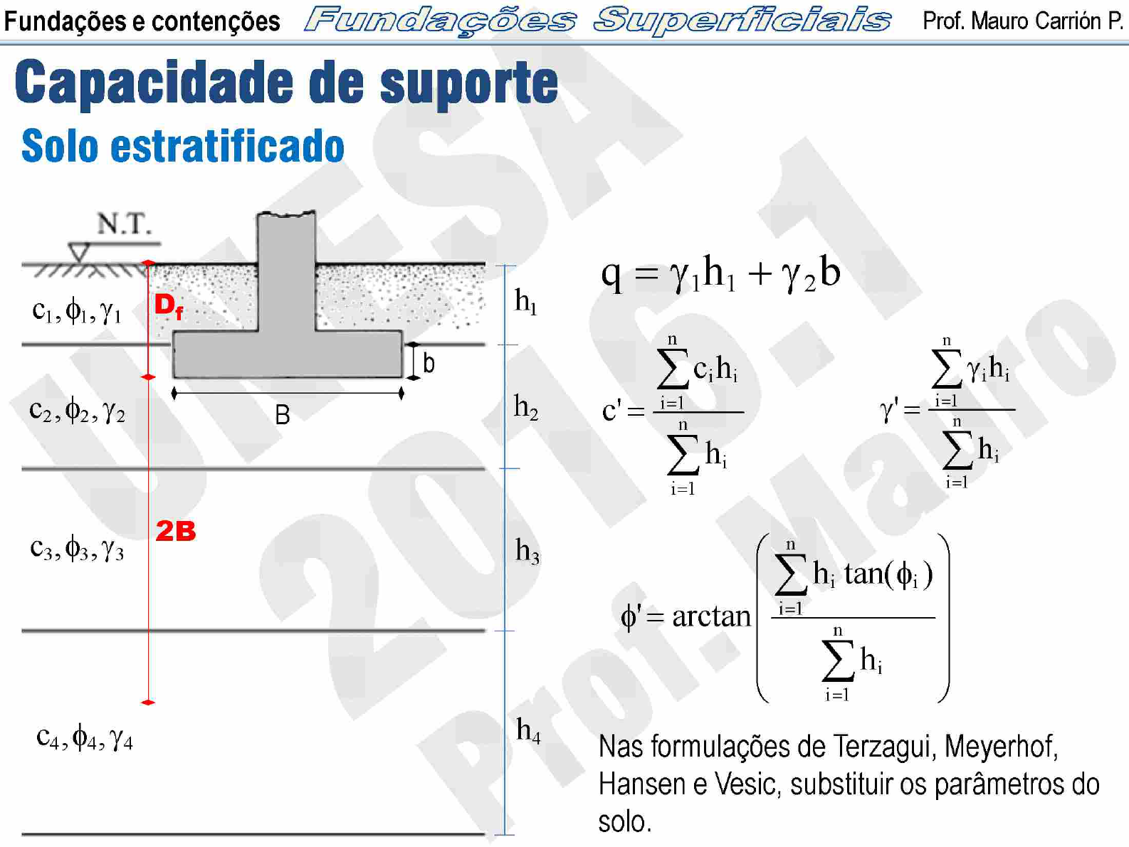 Exemplo De Calculo De Fatores De Resistencia Em Fundações Profundas