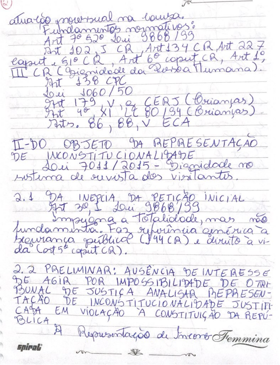 Modelo Amicus Curiae - Estágio - Prática Forense III - Civil E Processo ...