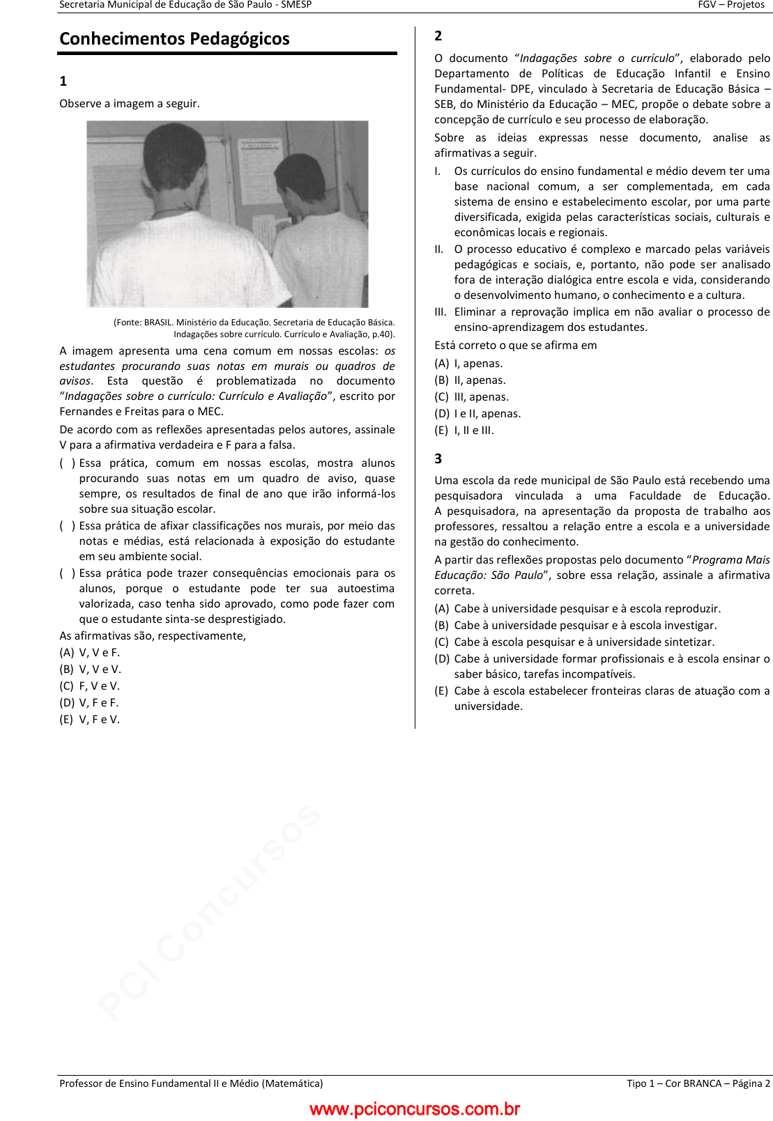 O que significa as notas A, B, C, D, E e F nas escolas?