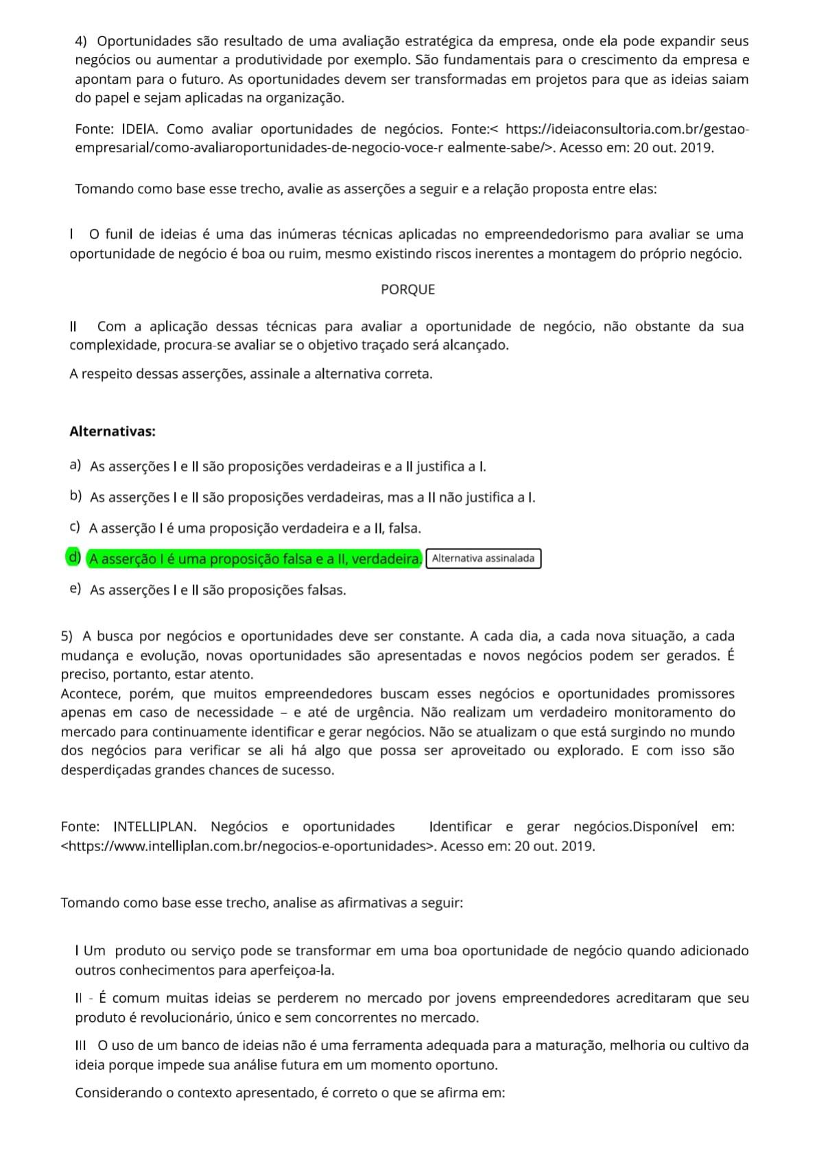 Av1 - Empreendedorismo E Inovação - Empreendedorismo E Inovação