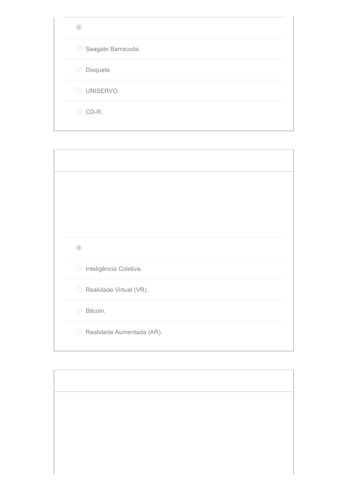 Grátis: Prova Eletrônica Tópicos Contemporâneos em Tecnologia da  Informação1 - Questões Resolvidas com Gabarito em PDF