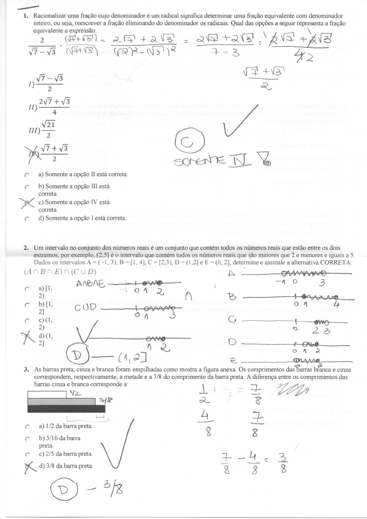 Quiz sobre o cálculo do discriminante de um polinômio - teste de matemática  online - Solumaths