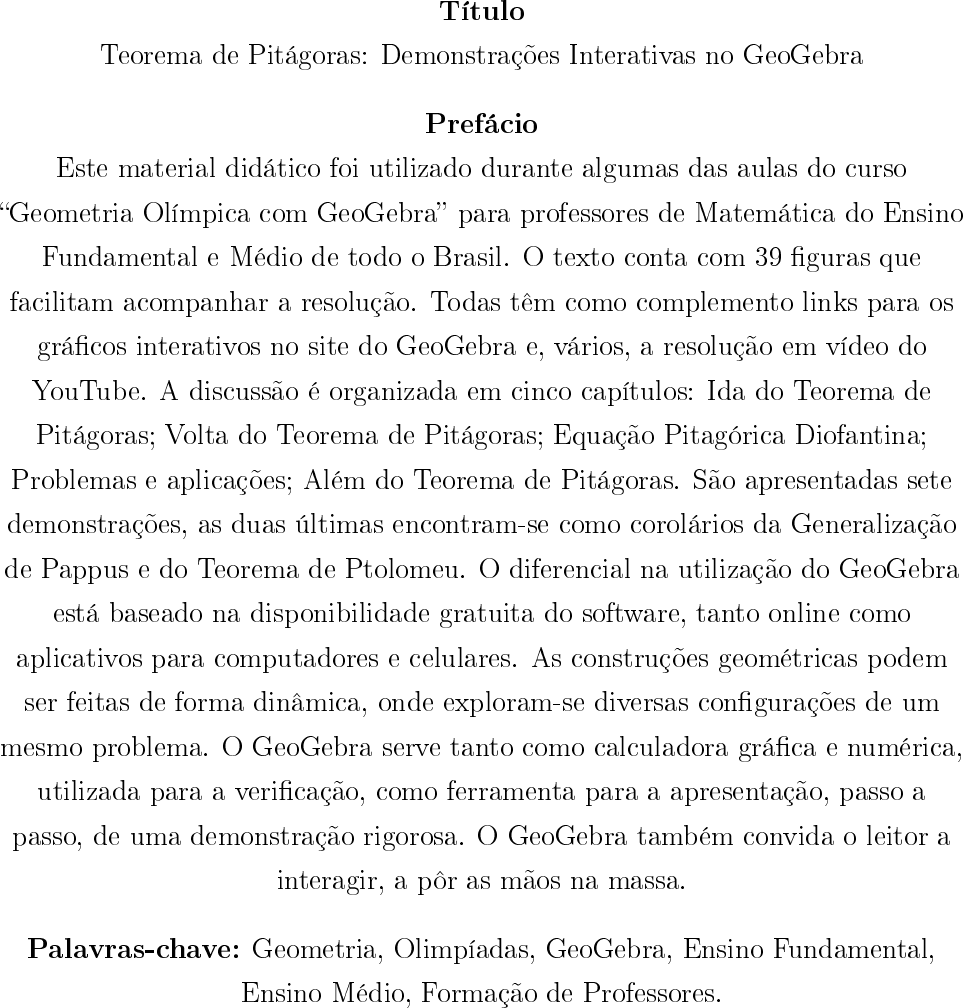 teorema Ptolemeu. – GeoGebra