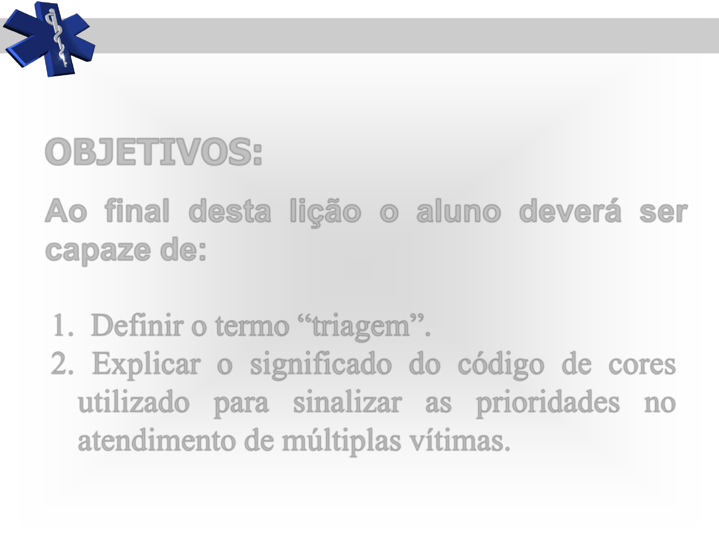 Acidente com Múltiplas Vítimas e o Método START (SBV) - ACIDENTE COM  MÚLTIPLAS VÍTIMAS A Organização - Studocu