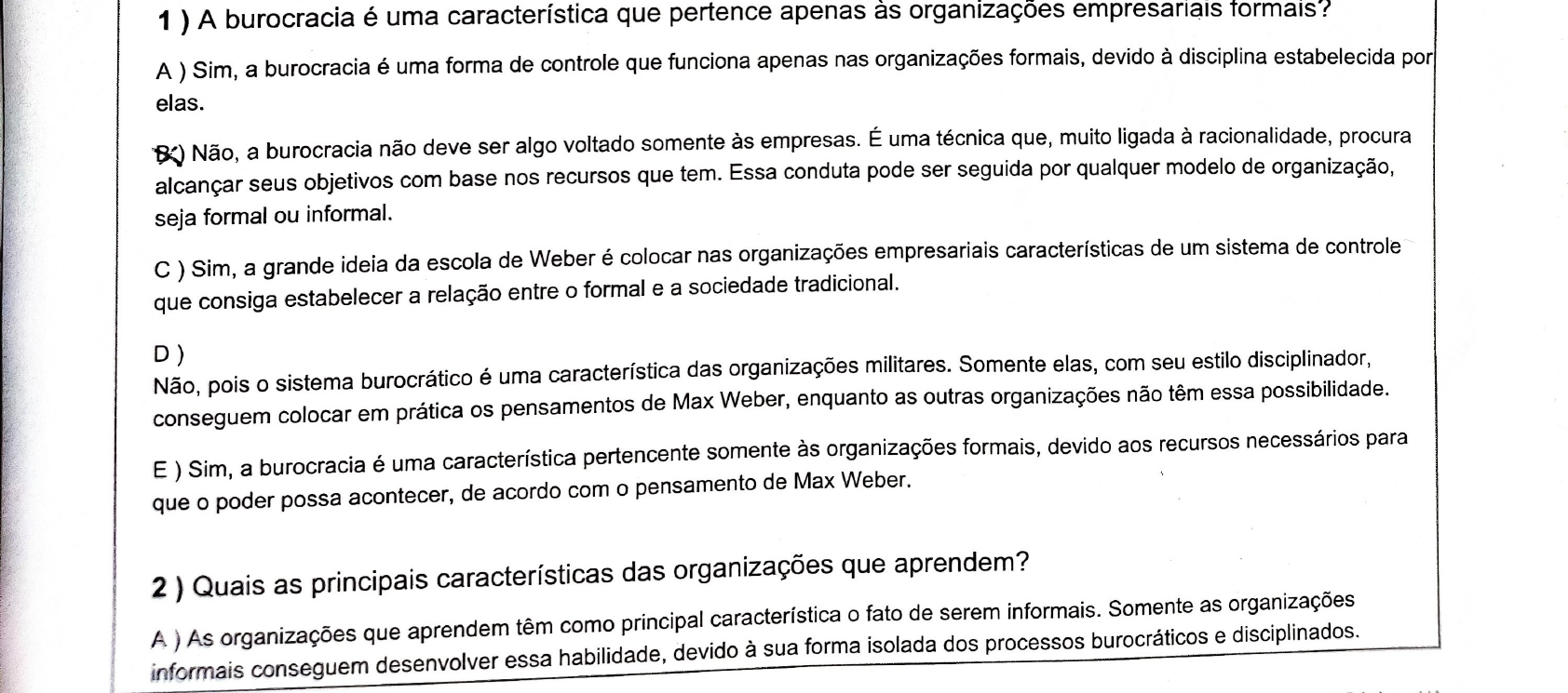 Teoria Das Organizações - Teoria Das Organizações