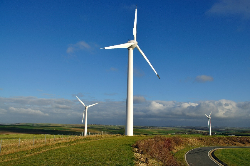 Circuito Gerador De Energia Eólica Física Moinho De Vento