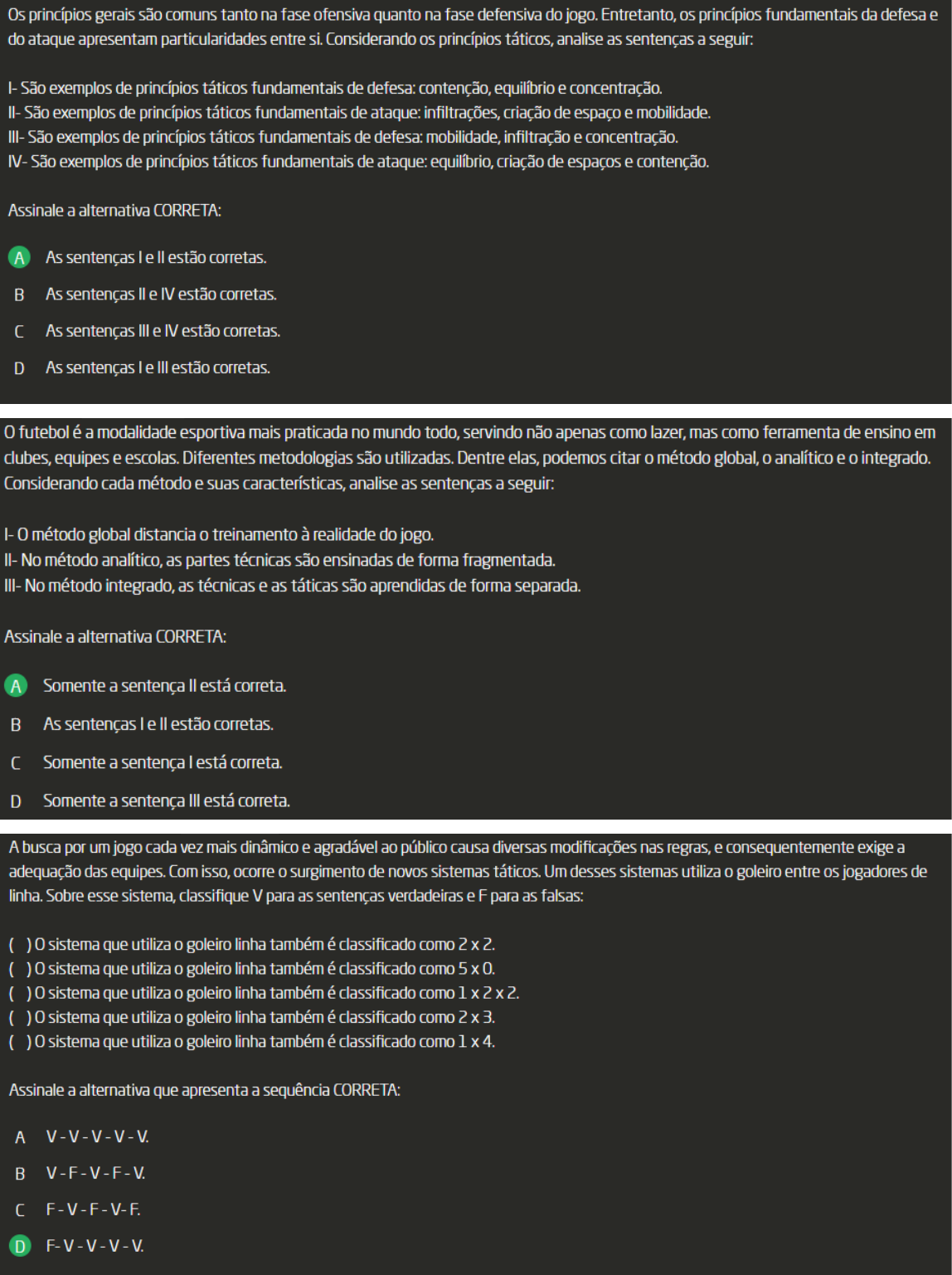 Regras do futebol - Teoria e Metodologia do Futebol e Futsal