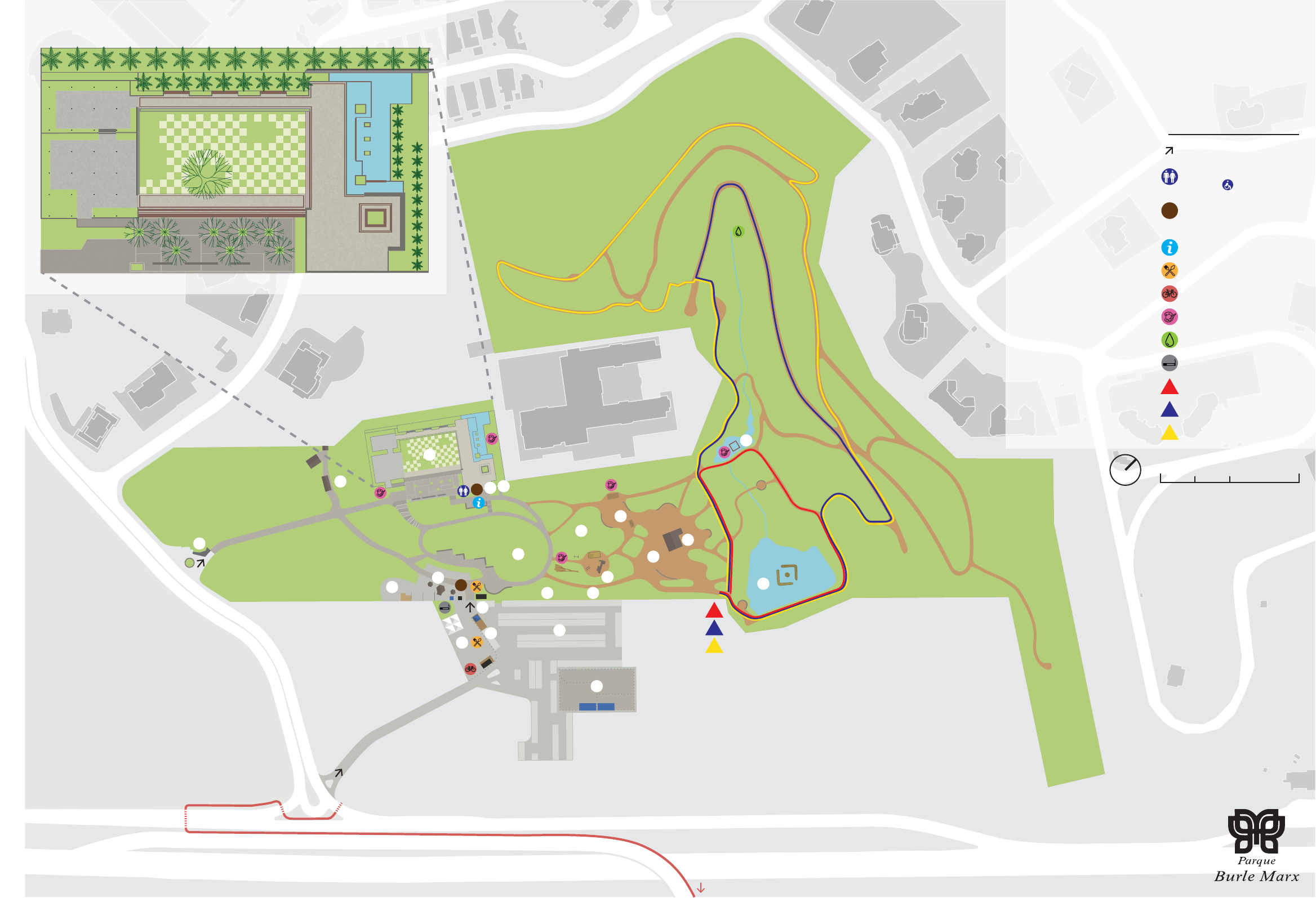 Mapa do Parque