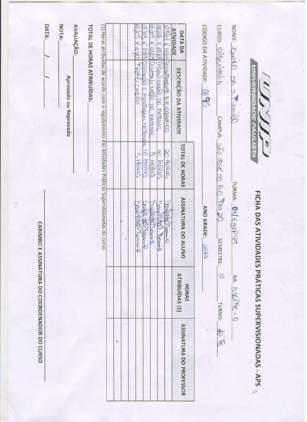 DOC) Métodos De Ordenação - APS UNIP.doc