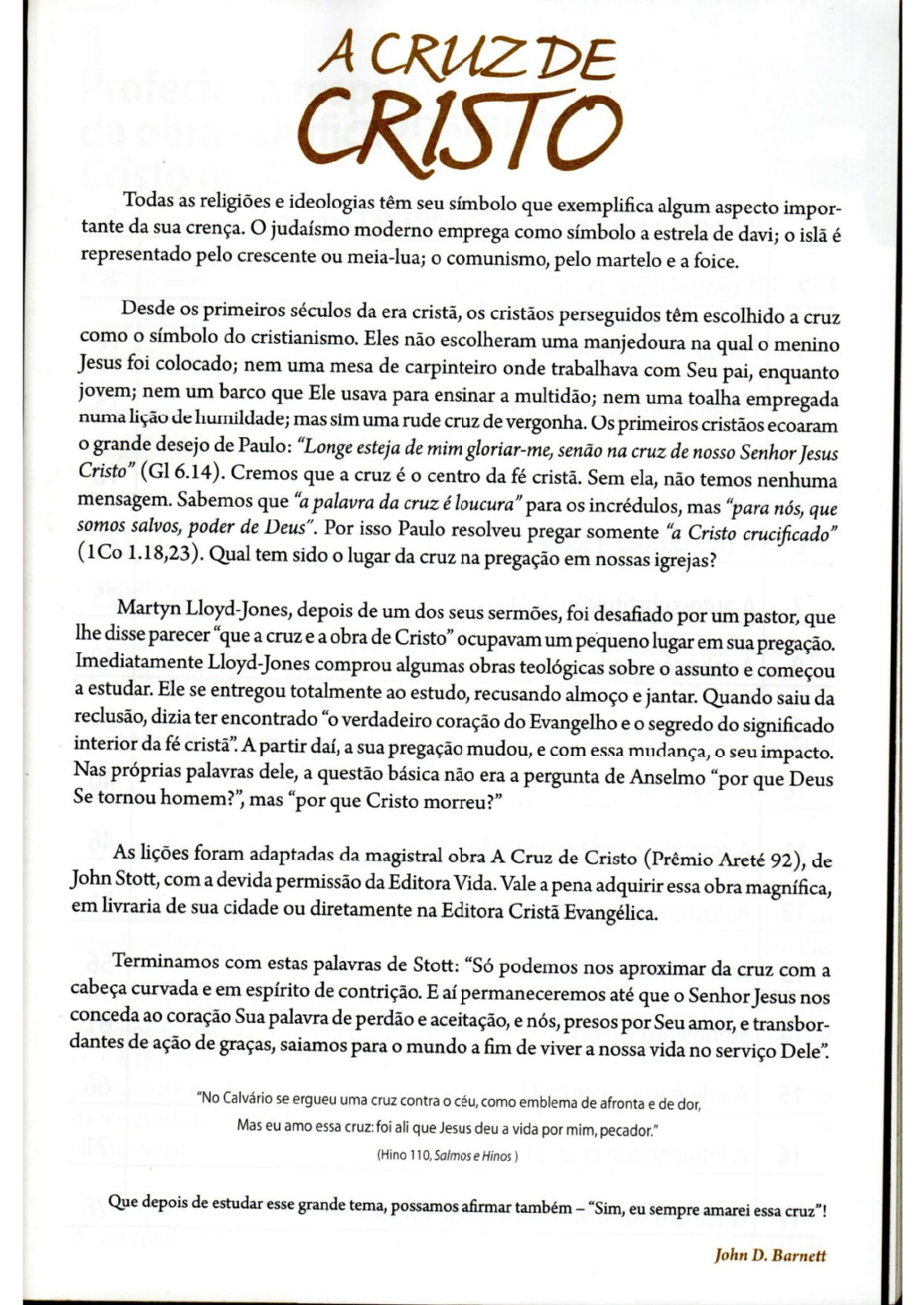 A Cruz de Cristo, PDF, Jesus