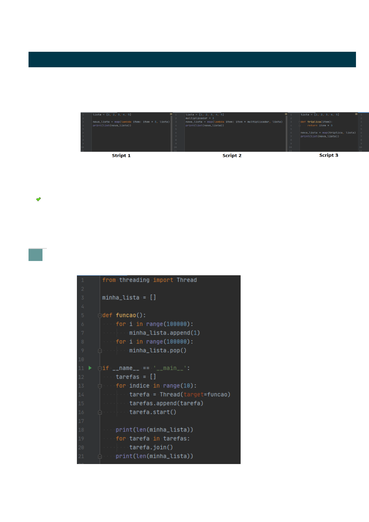 LING DE PROG PYTHON - teste de conhecimento - Programação Python