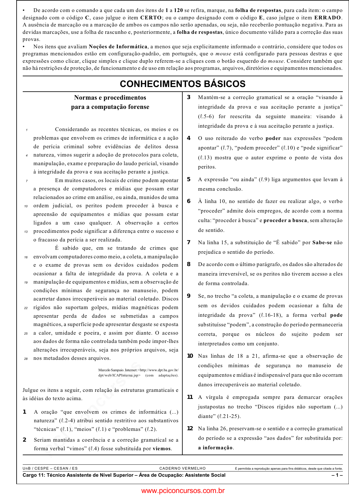 Total Cespe Info, PDF, Janela (informática)
