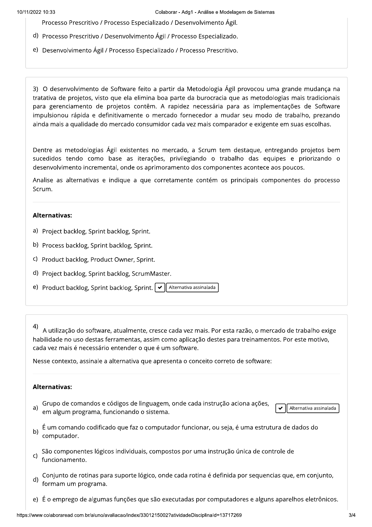 Adg1 - Análise E Modelagem De Sistemas - Analise E Modelagem De Sistemas I