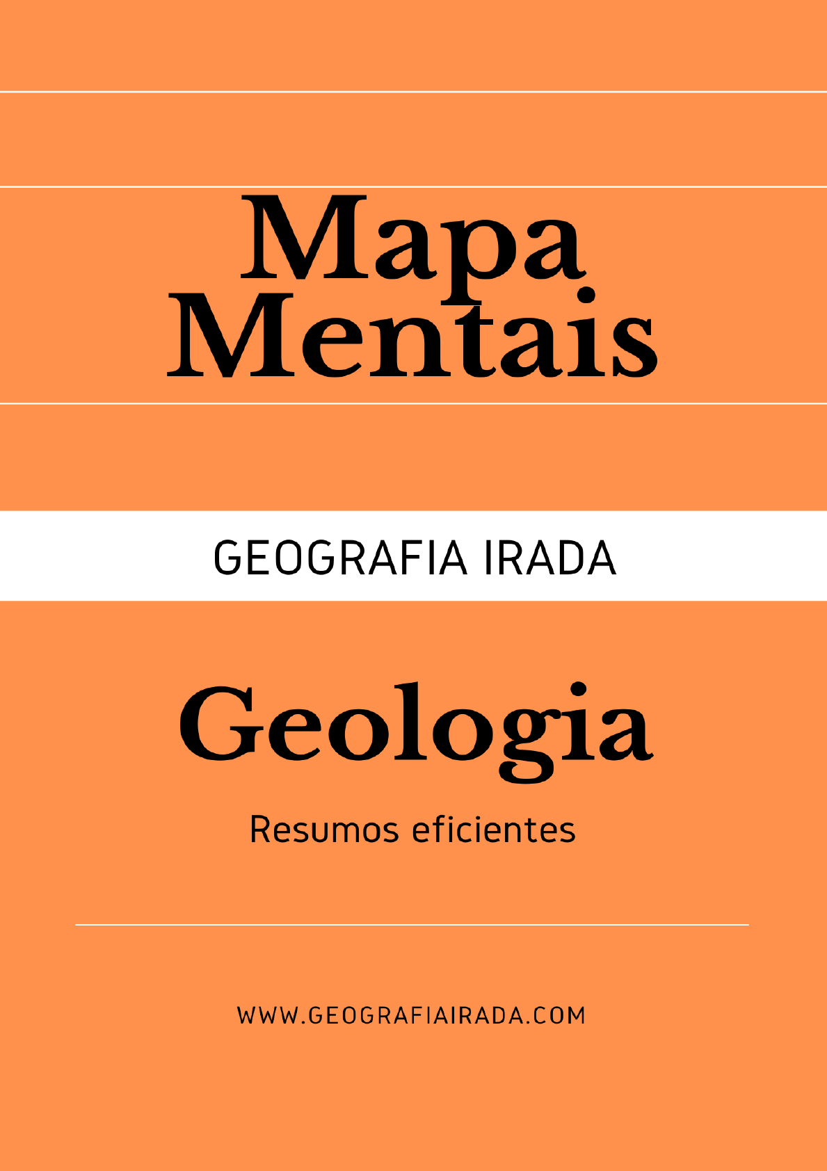 BAIXE E CURTA] MAPA MENTAL GEOLOGIA - Geografia