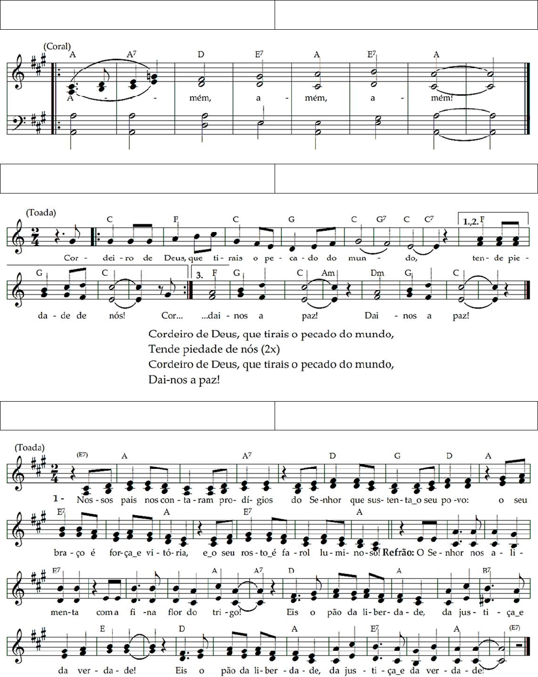 Grátis: Cantai-ao-Senhor-Partituras-Parte-Nova 02 - Material Claro e  Objetivo em PDF para Estudo Rápido, image size:1103x1389