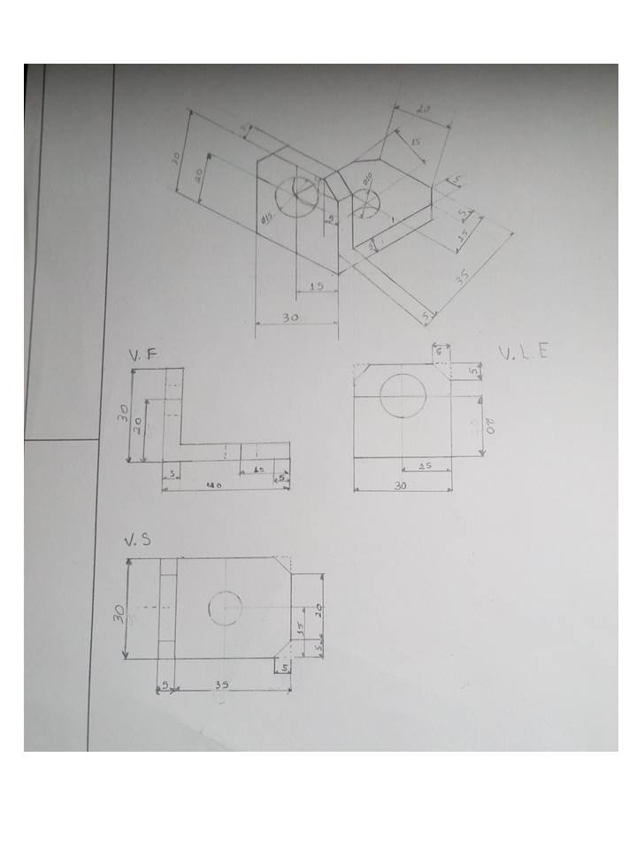 Desenho Sensor Presença Desenho Técnico I 9211