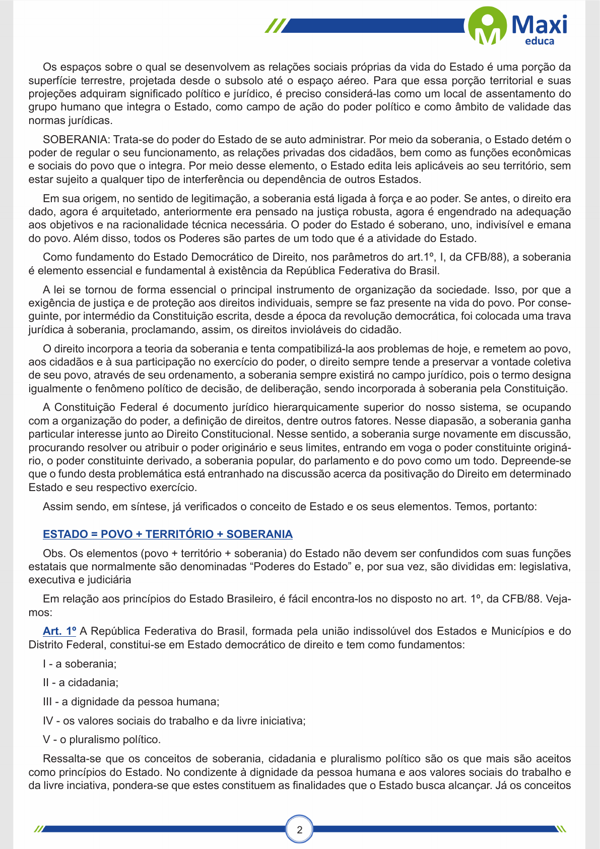 Sinônimos de “Omissão do Estado” 1️⃣ Ineficiência do poder