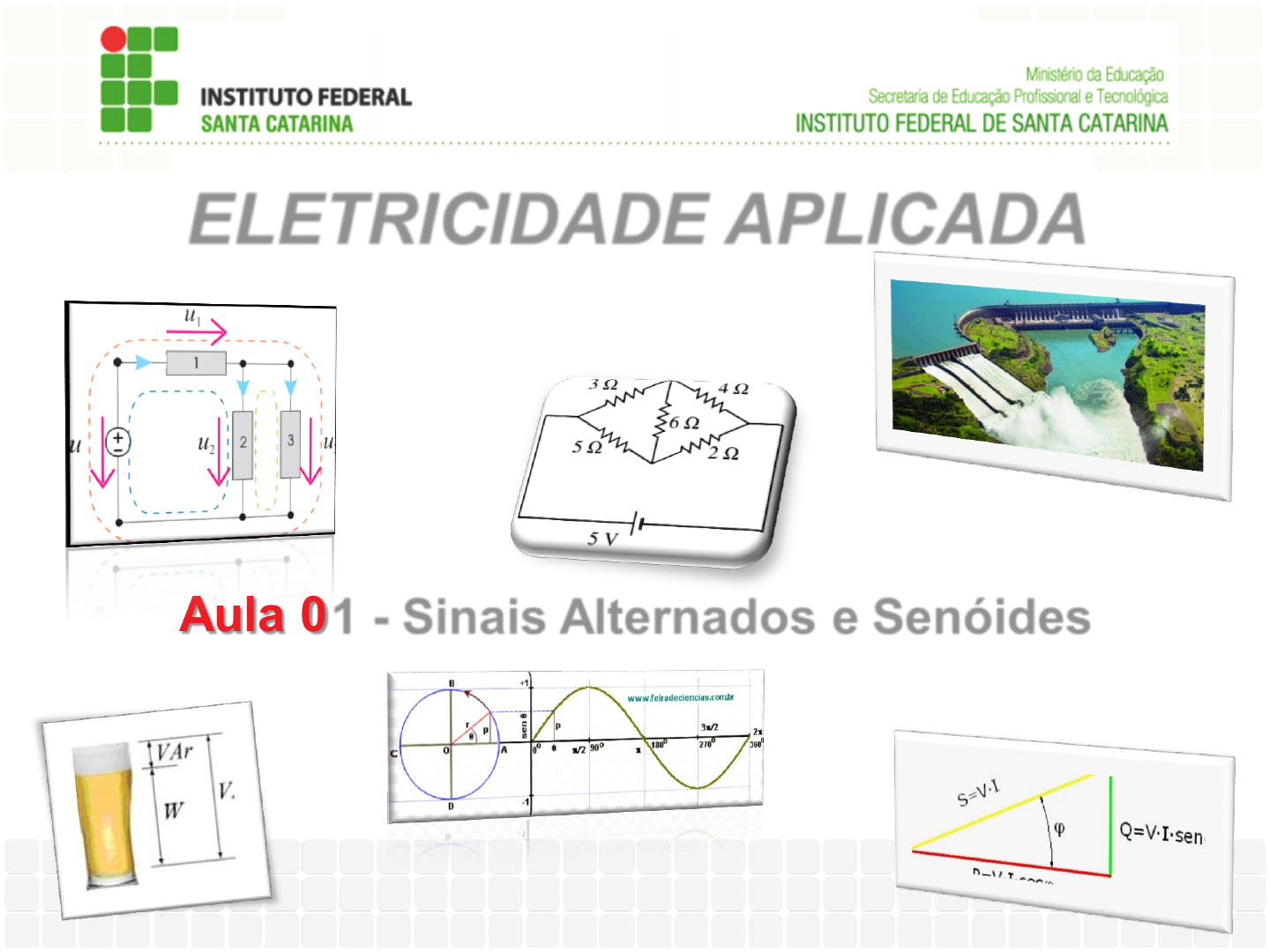 Comparação entre os valores instantâneos e fasoriais da tensão e