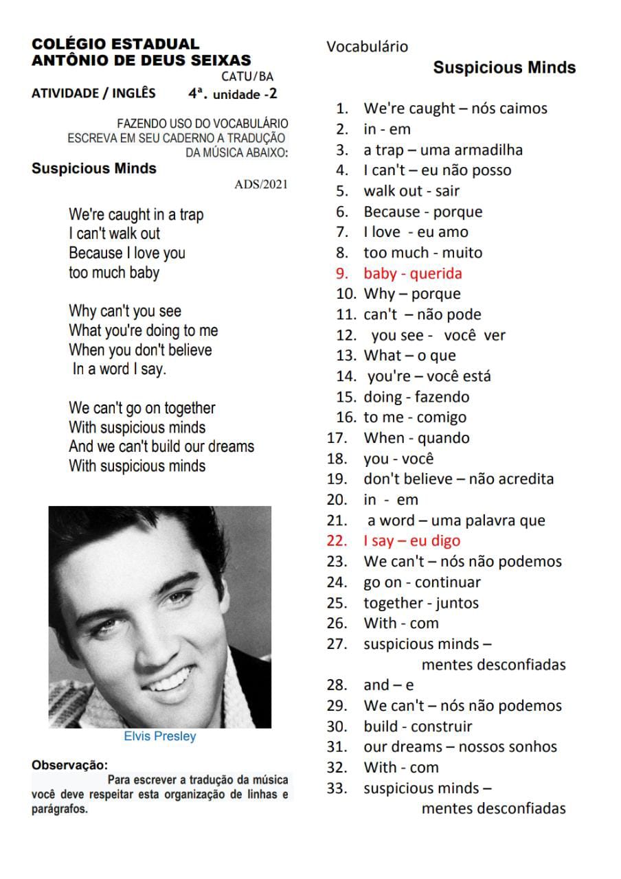 Tradução da musica What Is Love?