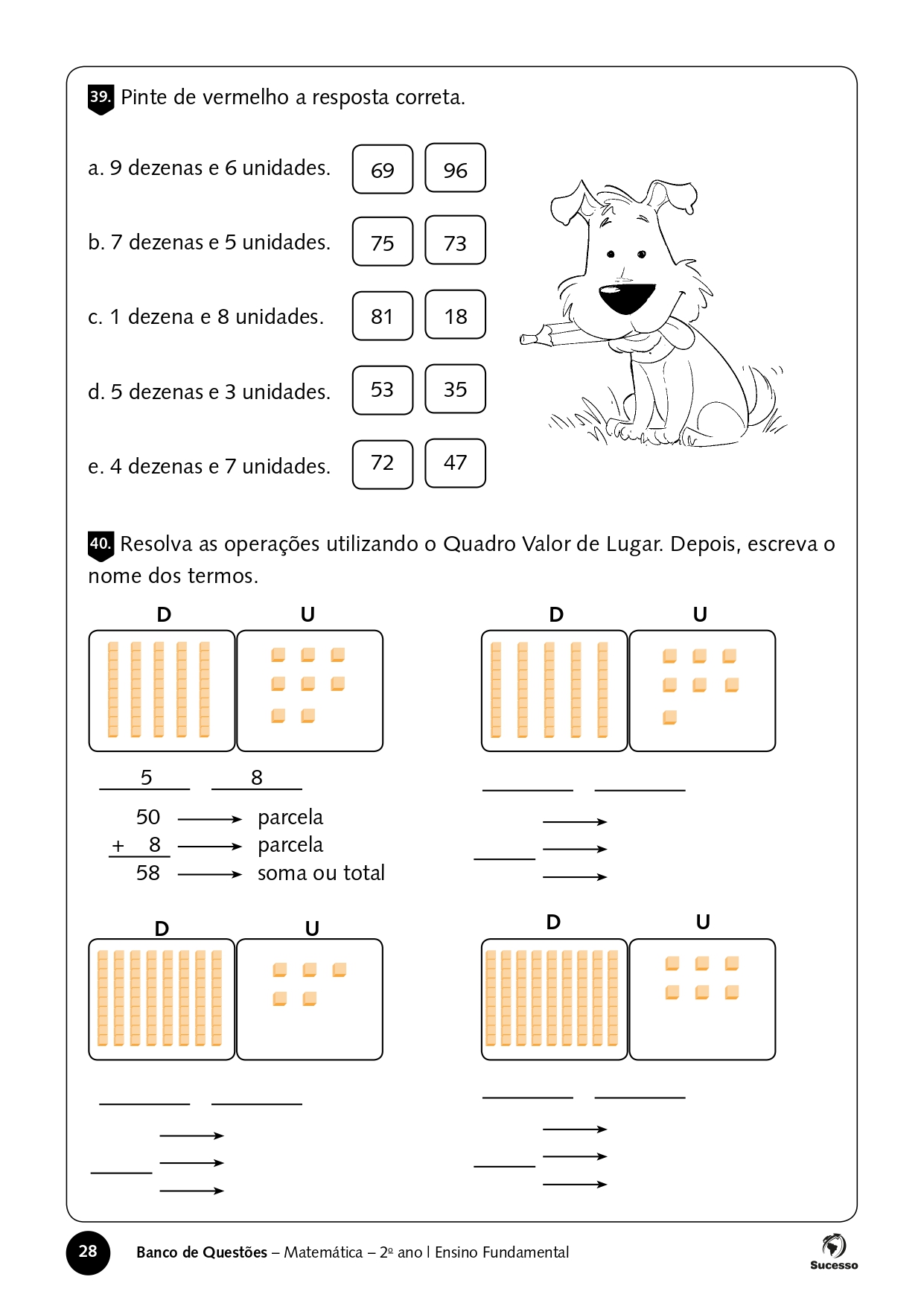 Atividades de Matemática para o 2º Ano