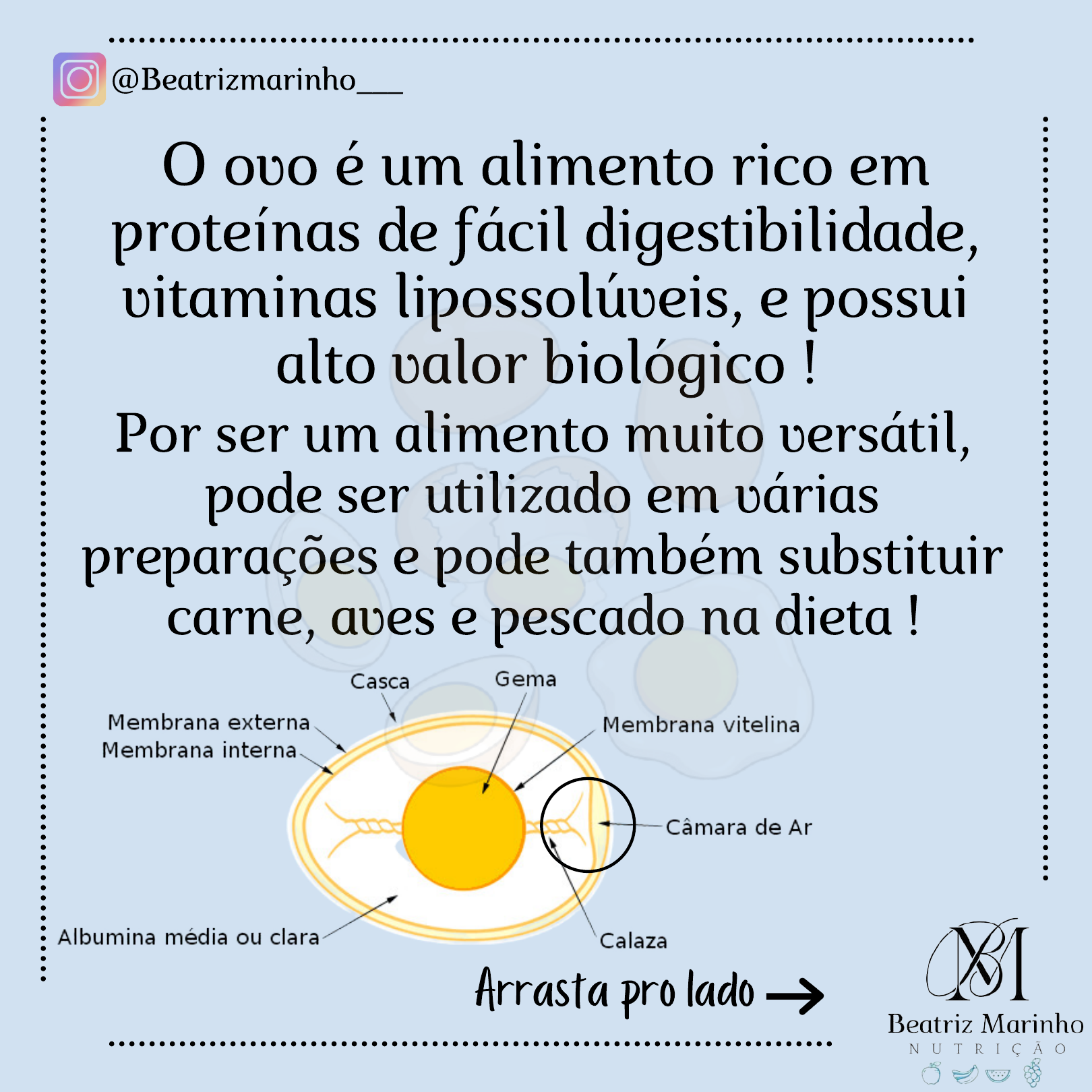 Friolar Ovos - Entre as substâncias presentes no ovo, está a