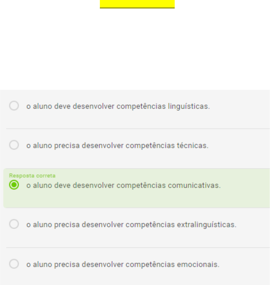 A progressão da língua materna para a língua estrangeira