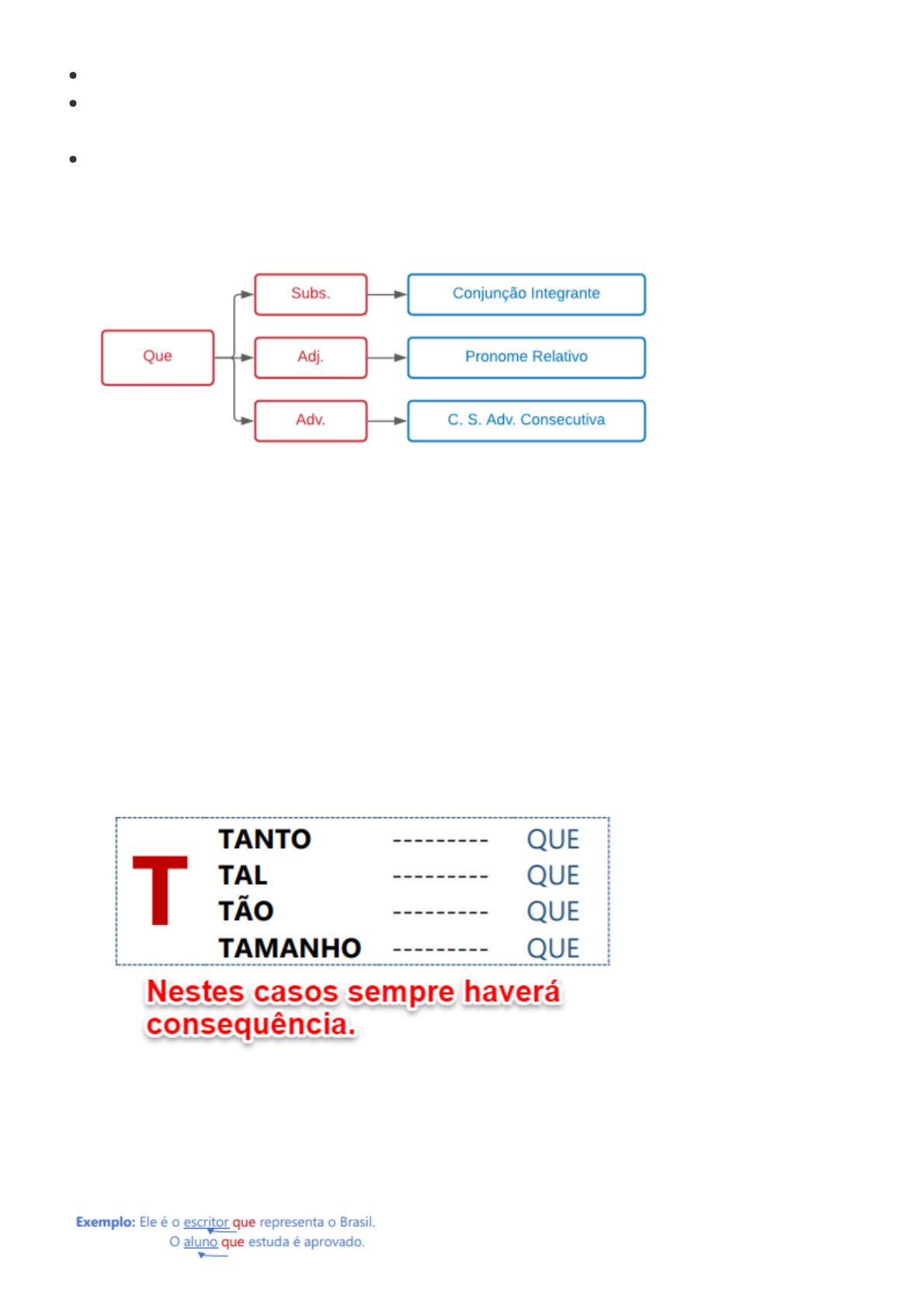 Dicas para não confundir o pronome relativo (que) com a conjunção